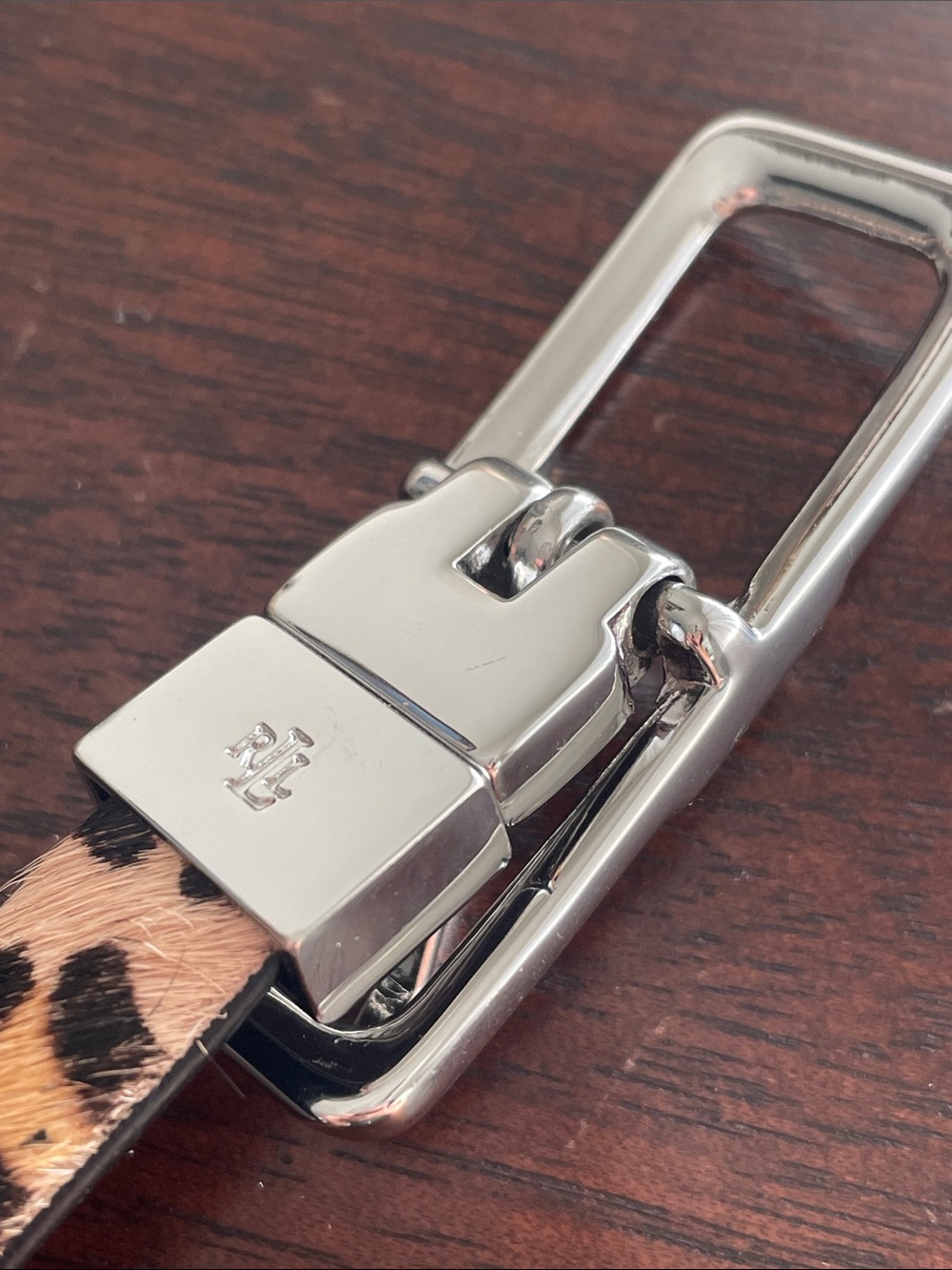 Ralph Lauren calf skin reversible belt - Picture 9 of 10